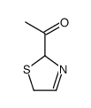 Ethanone, 1-(2,5-dihydro-2-thiazolyl)- (9CI) structure