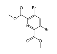 dimethyl 3,5-dibromopyridine-2,6-dicarboxylate Structure