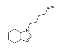 1-hex-5-enyl-4,5,6,7-tetrahydro-indole Structure