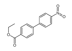Ethyl 4'-nitro-[1,1'-biphenyl]-4-carboxylate结构式