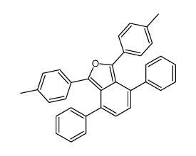 1,3-bis(4-methylphenyl)-4,7-diphenyl-2-benzofuran Structure