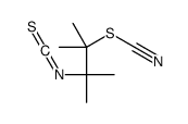 (3-isothiocyanato-2,3-dimethylbutan-2-yl) thiocyanate结构式