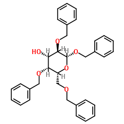Benzyl 2,4,6-tri-O-benzyl-β-D-galactopyranoside Structure