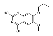 6-methoxy-7-propoxy-1H-quinazoline-2,4-dione结构式