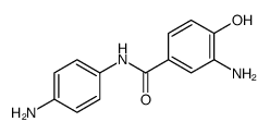 3-amino-N-(4-aminophenyl)-4-hydroxybenzamide Structure