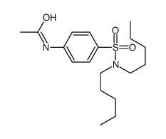 N-[4-(dipentylsulfamoyl)phenyl]acetamide Structure