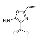 methyl 5-amino-2-ethenyl-1,3-oxazole-4-carboxylate结构式