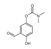 (3-formyl-4-hydroxyphenyl) N,N-dimethylcarbamate Structure