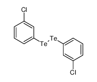 1-chloro-3-[(3-chlorophenyl)ditellanyl]benzene Structure