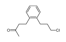 4-[2-(3-chloropropyl)phenyl]-2-butanone Structure