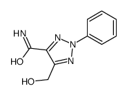 5-(hydroxymethyl)-2-phenyltriazole-4-carboxamide Structure