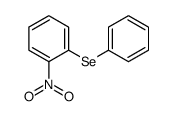 1-nitro-2-phenylselanylbenzene结构式