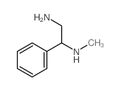 N1-Methyl-1-phenylethylenediamine structure
