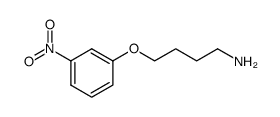 4-(3-Nitro-phenoxy)-butylamine结构式