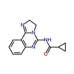 Cyclopropanecarboxamide, N-(2,3-dihydroimidazo[1,2-c]quinazolin-5-yl)- (9CI)结构式