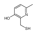 3-Pyridinol, 2-(mercaptomethyl)-6-methyl- (9CI) structure