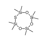 2,2,4,4,6,6,8,8-octamethyl-1,3,5-trioxa-7-thiacyclooctane结构式