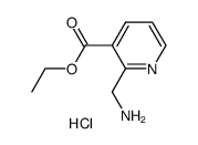 Ethyl 2-(aminomethyl)nicotinate hydrochloride结构式