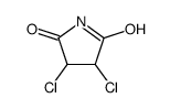 3,4-dichloropyrrolidine-2,5-dione Structure