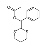 2-(α-acetoxybenzylidene)-1,3-dithiane Structure