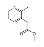 3-(2-methylpyridyl)acetic acid methyl ester Structure