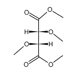 (R,R)-2,3-dimethoxy-succinic acid dimethyl ester Structure