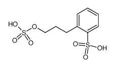 3-(o-sulphophenyl)-propyl hydrogen sulphate Structure