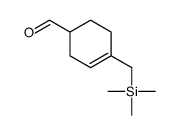 4-Trimethylsilylmethyl-3-cyclohexene-1-carbaldehyde structure