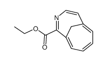 2-carbethoxy-3,8-methano-1-aza<10>annulene结构式