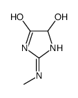 4H-Imidazol-4-one,1,5-dihydro-5-hydroxy-2-(methylamino)-(9CI) picture
