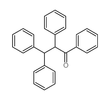 1,2,3,3-tetraphenylpropan-1-one结构式