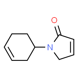2H-Pyrrol-2-one,1-(3-cyclohexen-1-yl)-1,5-dihydro-(9CI) Structure