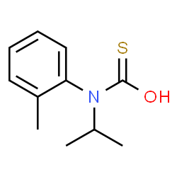 Carbamothioic acid,(1-methylethyl)phenyl-,O-methyl ester (9CI) structure