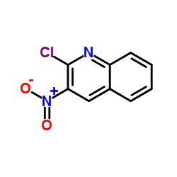 2-氯-3-硝基喹啉结构式