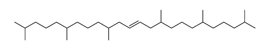 2,6,10,15,19,23-hexamethyltetracos-12-ene结构式