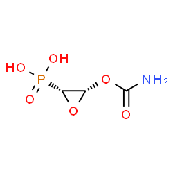 Phosphonic acid, [3-[(aminocarbonyl)oxy]oxiranyl]-, cis- (9CI) picture