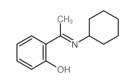 6-[1-(cyclohexylamino)ethylidene]cyclohexa-2,4-dien-1-one Structure
