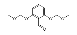 2,6-bis(O-methoxymethyl)benzaldehyde结构式