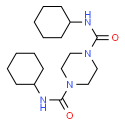 N,N'-Dicyclohexyl-1,4-piperazinedicarboxamide picture