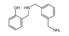 [[[[3-(氨基甲基)苯基]甲基]氨基]甲基]苯酚结构式