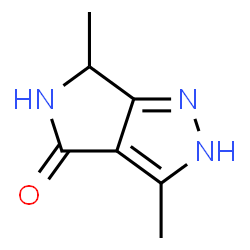 Pyrrolo[3,4-c]pyrazol-4(1H)-one,5,6-dihydro-3,6-dimethyl-结构式