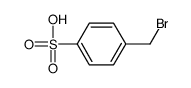 4-(bromomethyl)benzenesulfonic acid structure