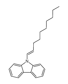 (E)-9-(dec-1-en-1-yl)-9H-carbazole Structure