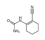 1-Cyan-cyclohex-1-en-2-yl-harnstoff Structure