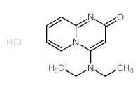 10-diethylamino-1,7-diazabicyclo[4.4.0]deca-2,4,6,9-tetraen-8-one结构式
