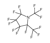 perfluoro(N-methyl-2-methylpyrrolidine) Structure