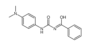 N-[[4-(dimethylamino)phenyl]carbamoyl]benzamide Structure
