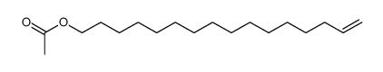 hexadec-15-enyl acetate Structure