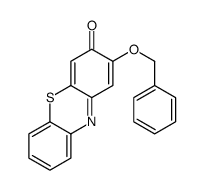 2-phenylmethoxyphenothiazin-3-one Structure