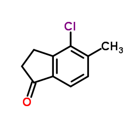 4-Chloro-5-methyl-1-indanone Structure